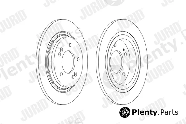 Jurid 563182JC-1 — Brake Disc