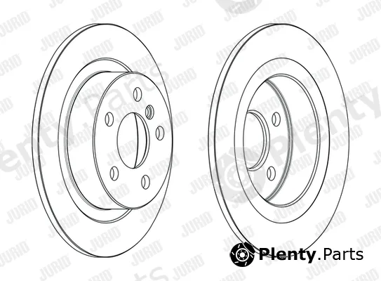 Jurid 563190JC — Brake Disc