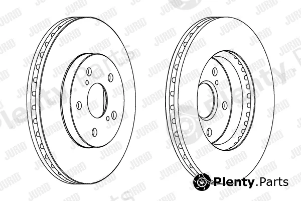 Jurid 563047JC — Brake Disc