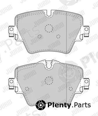 Jurid 573612J — Brake Pad Set, disc brake