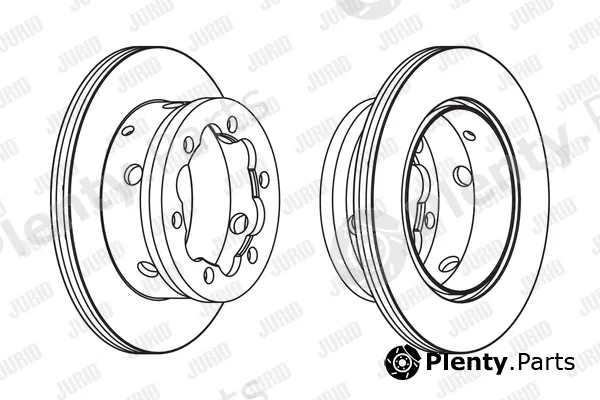 Jurid 567810J-1 — Brake Disc