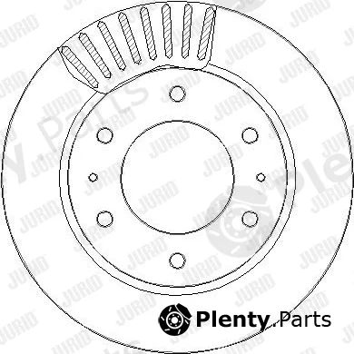 Jurid 563448JC-1 — Brake Disc