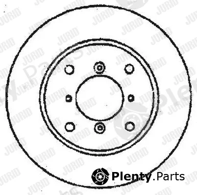 Jurid 561505J — Brake Disc