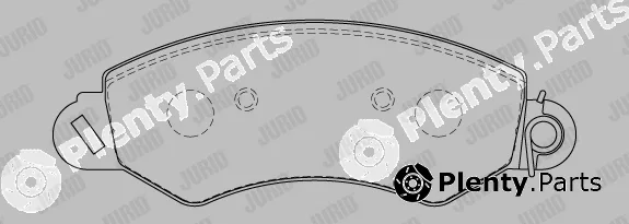Jurid 573925J — Brake Pad Set, disc brake