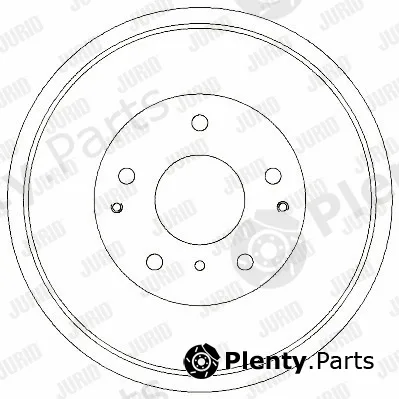 Jurid 329309J — Brake Drum