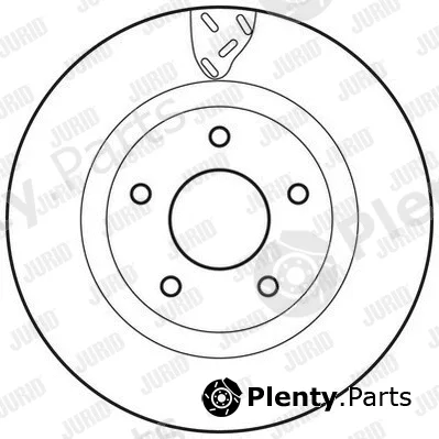 Jurid 562790JC-1 — Brake Disc
