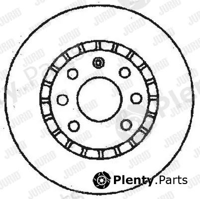 Jurid 561488J-1 — Brake Disc