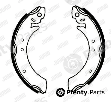 Jurid 361013J — Brake Shoe Set