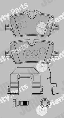 Jurid 574018J — Brake Pad Set, disc brake