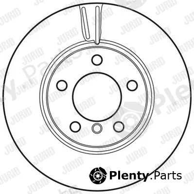 Jurid 562717JC-1 — Brake Disc