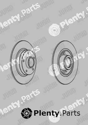 Jurid 562731JC-1 — Brake Disc