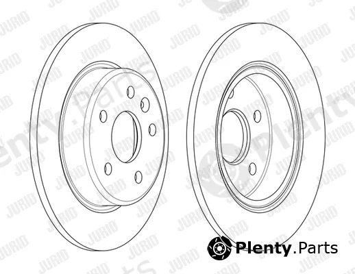 Jurid 563143JC — Brake Disc