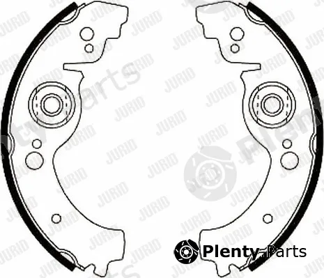 Jurid 361183J — Brake Shoe Set