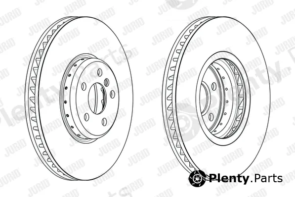 Jurid 563210JVC-1 — Brake Disc COMPOSITE