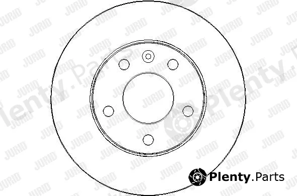 Jurid 563394J-1 — Brake Disc