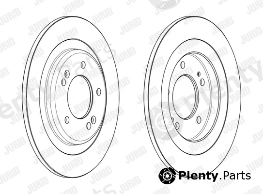 Jurid 563136JC — Brake Disc