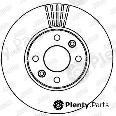 Jurid 562268JC-1 — Brake Disc