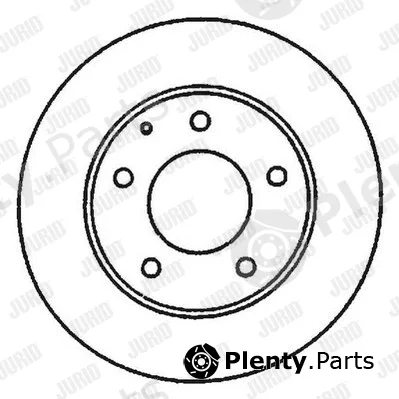 Jurid 561969JC-1 — Brake Disc