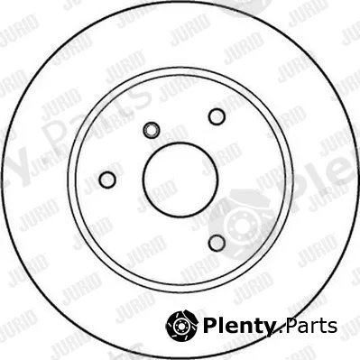 Jurid 562155JC-1 — Brake Disc