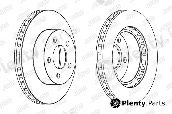 Jurid 563058JC — Brake Disc