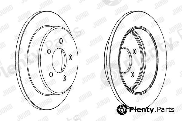 Jurid 563052JC — Brake Disc