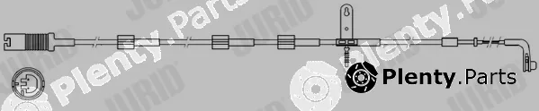 Jurid FWI316 — Warning Contact, brake pad wear