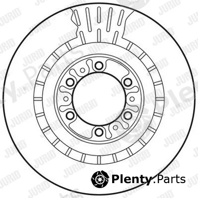 Jurid 562798JC-1 — Brake Disc