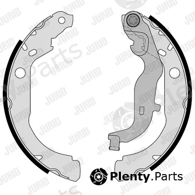 Jurid 362624J — Brake Shoe Set