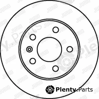 Jurid 562072JC-1 — Brake Disc