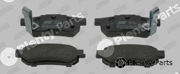 Jurid 572136J — Brake Pad Set, disc brake