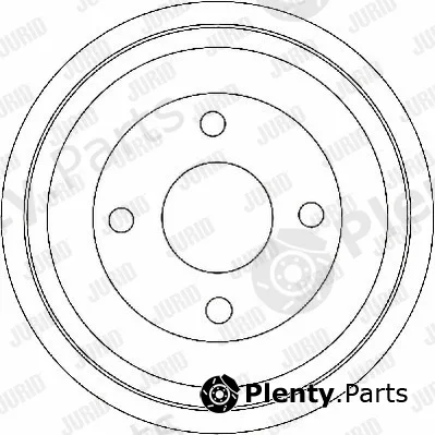 Jurid 329198J — Brake Drum