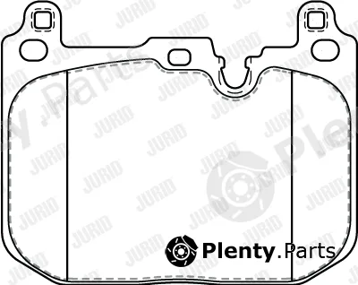 Jurid 573854J — Brake Pad Set, disc brake