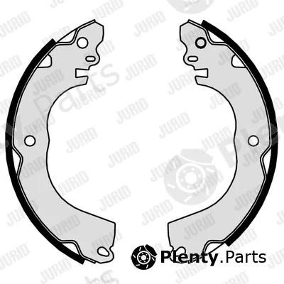 Jurid 362601J — Brake Shoe Set