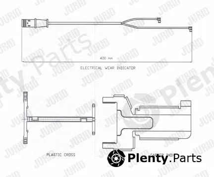 Jurid FAI132 — Warning Contact, brake pad wear