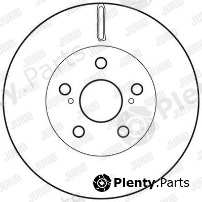 Jurid 562766JC-1 — Brake Disc