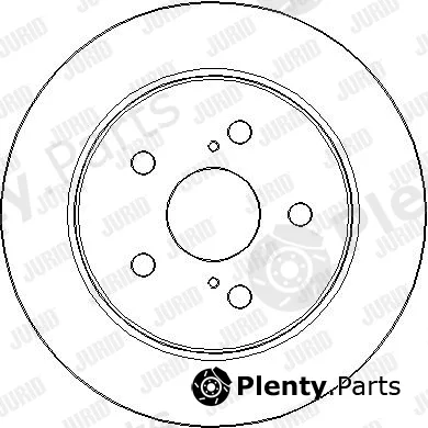 Jurid 563423JC-1 — Brake Disc