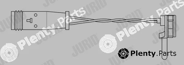 Jurid FWI261 — Warning Contact, brake pad wear