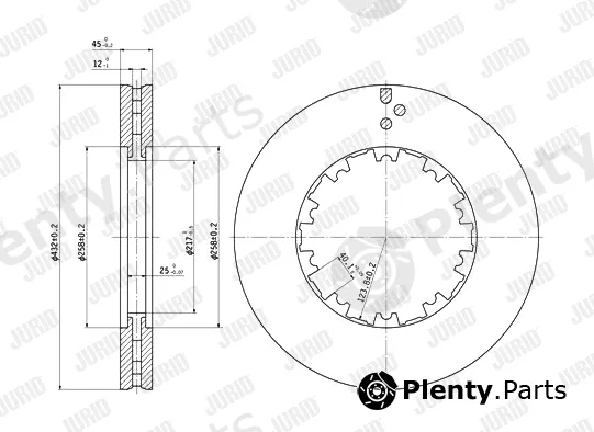 Jurid 569262J — Brake Disc