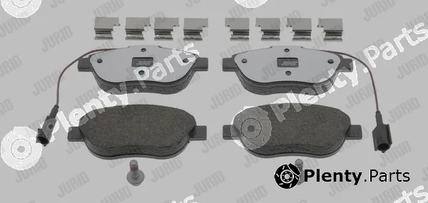 Jurid 573075J — Brake Pad Set, disc brake