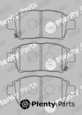 Jurid 573737J — Brake Pad Set, disc brake