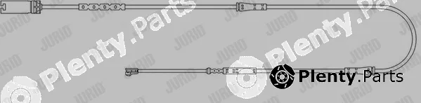 Jurid 581493 — Warning Contact, brake pad wear
