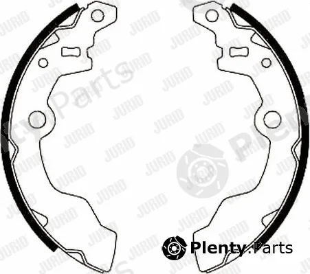 Jurid 362297J — Brake Shoe Set