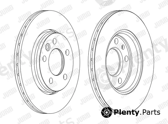 Jurid 562262JC — Brake Disc