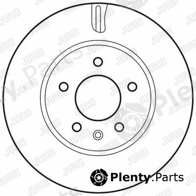Jurid 562671JC-1 — Brake Disc