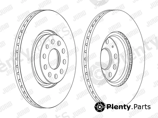 Jurid 562387JC-1 — Brake Disc
