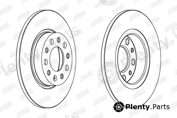 Jurid 562301JC-1 — Brake Disc