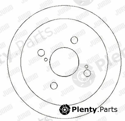 Jurid 329257J — Brake Drum