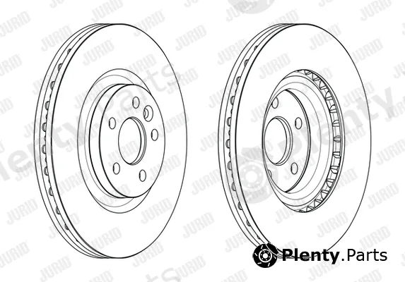 Jurid 563213JC-1 — Brake Disc