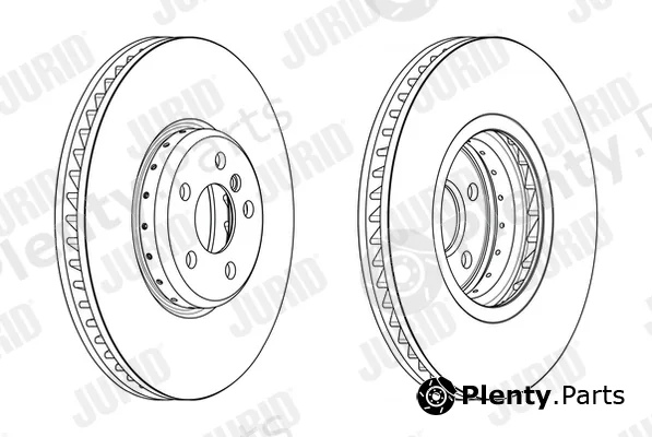 Jurid 563210JC-1 — Brake Disc