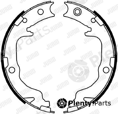 Jurid 362643J — Brake Shoe Set, parking brake